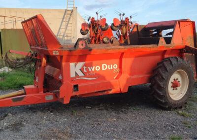 K Two Duo 600 muck spreader (PK131)