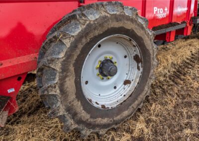 Agri-Spread Pro Plus HBS muck spreader wheels