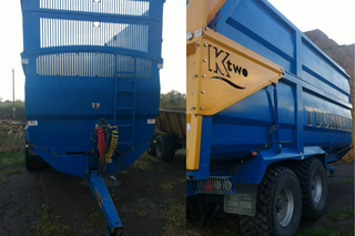 ktwo roadeo 1800 curve silage trailer (PK146)