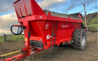 K Two Duo 1200 Muckspreader
