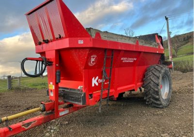 K Two Duo 1200 Mark 6 muckspreader for sale - profile