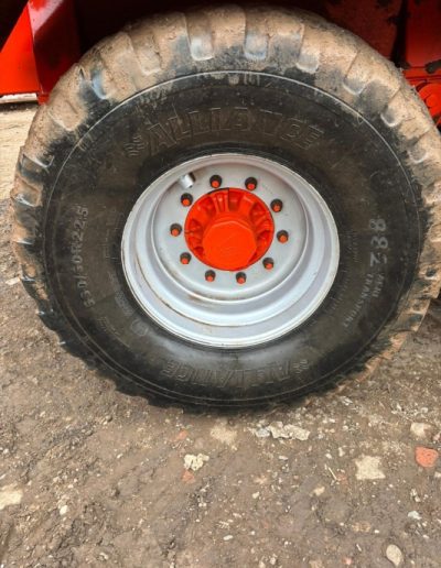 6 Tonne Silage Trailer wheel detail